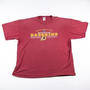 Washington Redskins NFL Y2K T-Shirt Mens XL Distressed Faded Football Tee